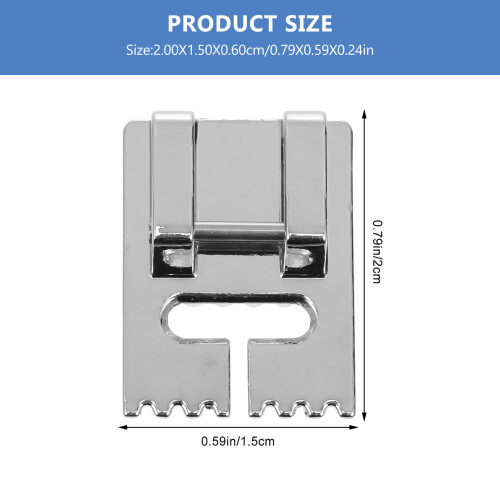 2 sets twin needle for sewing machine with pintuck presser foot 1