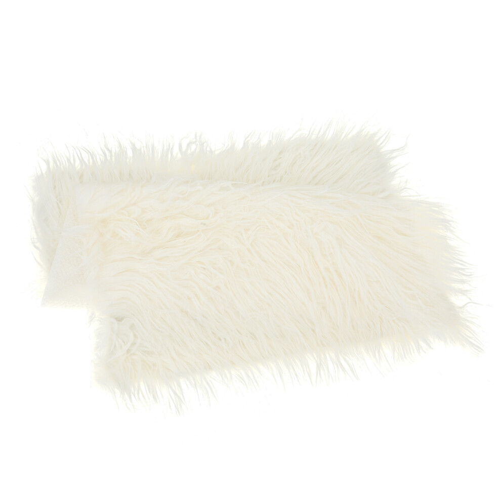 Newborn Photography Blanket Soft Fur Quilt Mat Photo Prop Diy Photoshoot Mat Photography Backdrop Friendly Material Easy To Clean Beige Inoomp