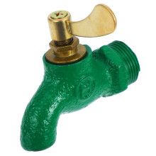 3Pcs Home Use Green Antique Brass Wall Mounted Laundry Sink Faucet