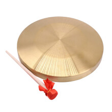 Celebration Gong Drum Orff Percussion Instrument 1 Set Hand Gong