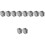 10 Pcs Pivot Joint Flexible Accessories Zinc Alloy 4