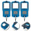6St Bluetooth Microfoon Control Bezel Rubber Blauw Comfort 7