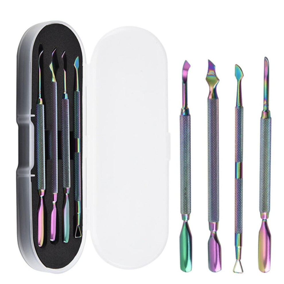 Professional Manicure and Pedicure Kit with Precise Cuticle Grooming Tools and Portable Storage Bag