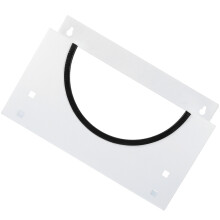 1Stahl Weiß Wandhalter Für Und Platzsparend