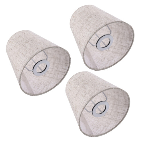 3Pcs Multi Cloth Lamp Shades Durable Lamp Covers for Home Decor