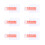 18pcs Tempered Glass Screen Protector For Watch Series Half-Screen Protector Scratch Protection For Screen Cover 1