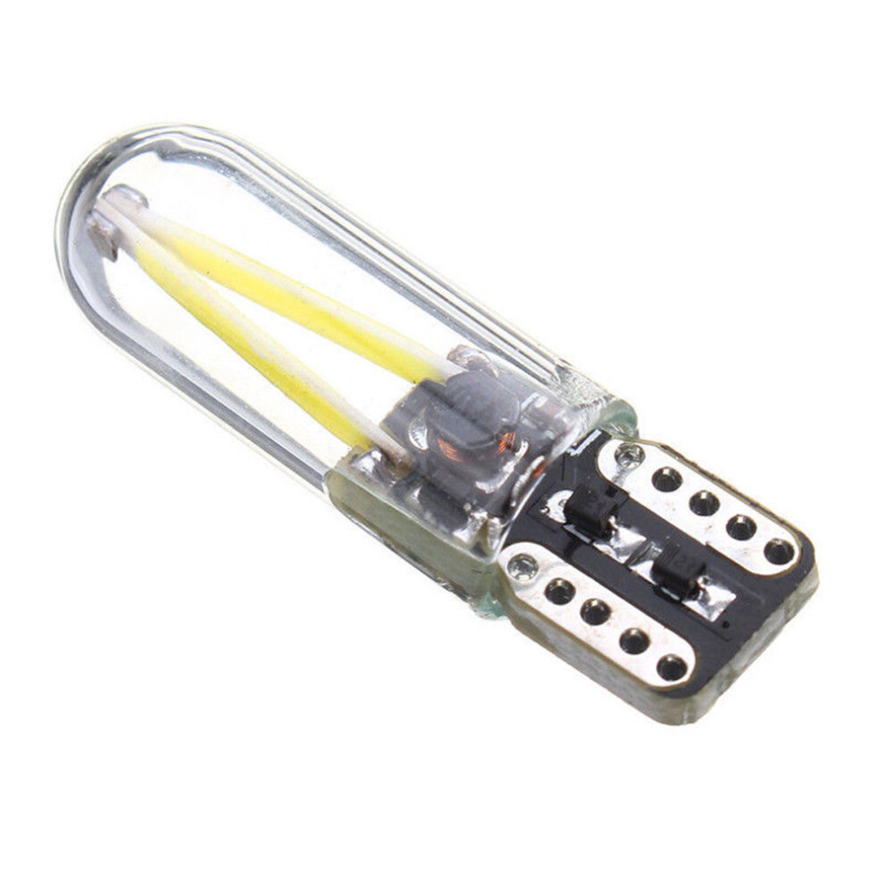 2Pcs Led Cob Bulb 6500K W5w 168 194 T10 For Car Dome Map Door Light 3171277101237
