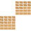 Memo Card Brown Simple Design 20set 6.3x3.5in 3