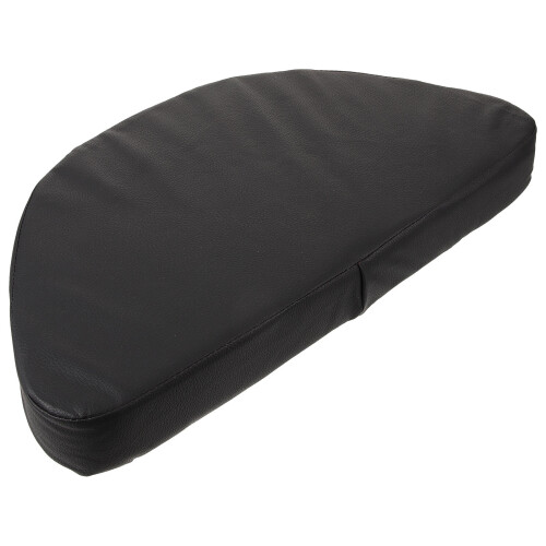 Adjustable Black PU Massage Table Face Pillow for Salon Use