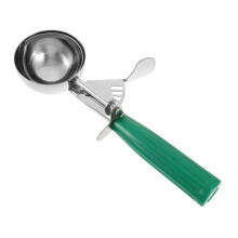 Ice Cream Scoop 304 Stainless Steel with Trigger, Ergonomic Comfort Grip for Home and Restaurant