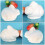 6Pcs White Foam Rabbit Shape Painting Molds Creative DIY Easter Crafts 3