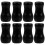 8Pcs Black PVC Blind Cord Knobs for Vertical Blinds Durable Pull Ends 5
