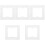5St Decoratieve Lichtplaat Witte Plastic Wandafdekking 4