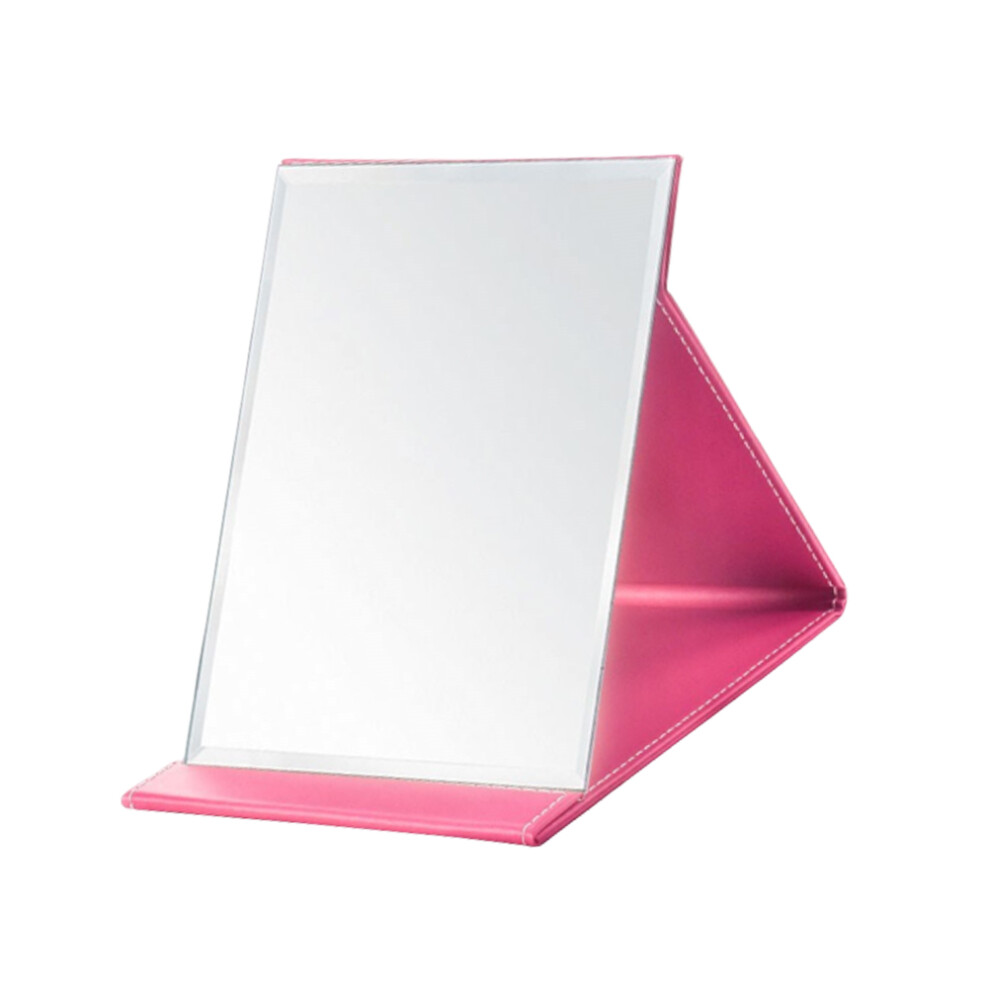 Ohphcall Foldable Rosy Cosmetic Mirror Stylish Makeup Looking Glass