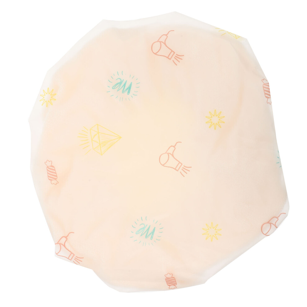 Villcase 1Pc Waterproof Shower Elastic Bathing Women Bathing Head Wrap