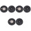 6 Pcs Rubber Water Pump Cup Water Stopping Bowl 3
