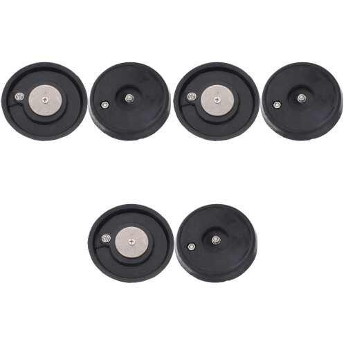 6 Pcs Rubber Water Pump Cup Water Stopping Bowl 2