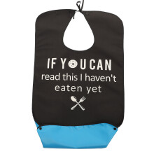 Adult Bibs for Elderly Washable Men Waterproof Food and Drink