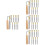 4 Sets Lyre Accessories Lille Metal 7