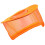 Ombre Cou Casque Construction Orange Avec Bande Réfléchissante 1