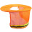 Ombre Cou Casque Construction Orange Avec Bande Réfléchissante 8