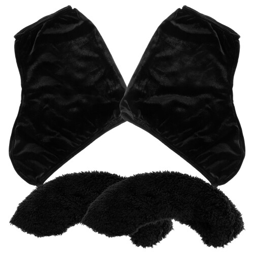 Skating Accessories Prevent Dirty Black 1 Set