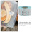 White Warning Stickers for Packing with Easy Peel Adhesive 7