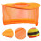 Ombre Cou Casque Construction Orange Avec Bande Réfléchissante 7