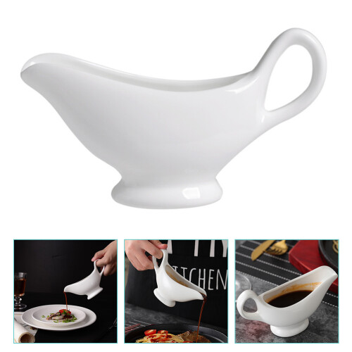 1set White Ceramic Sauce Cup For Hotel Use Condiment Cup 2