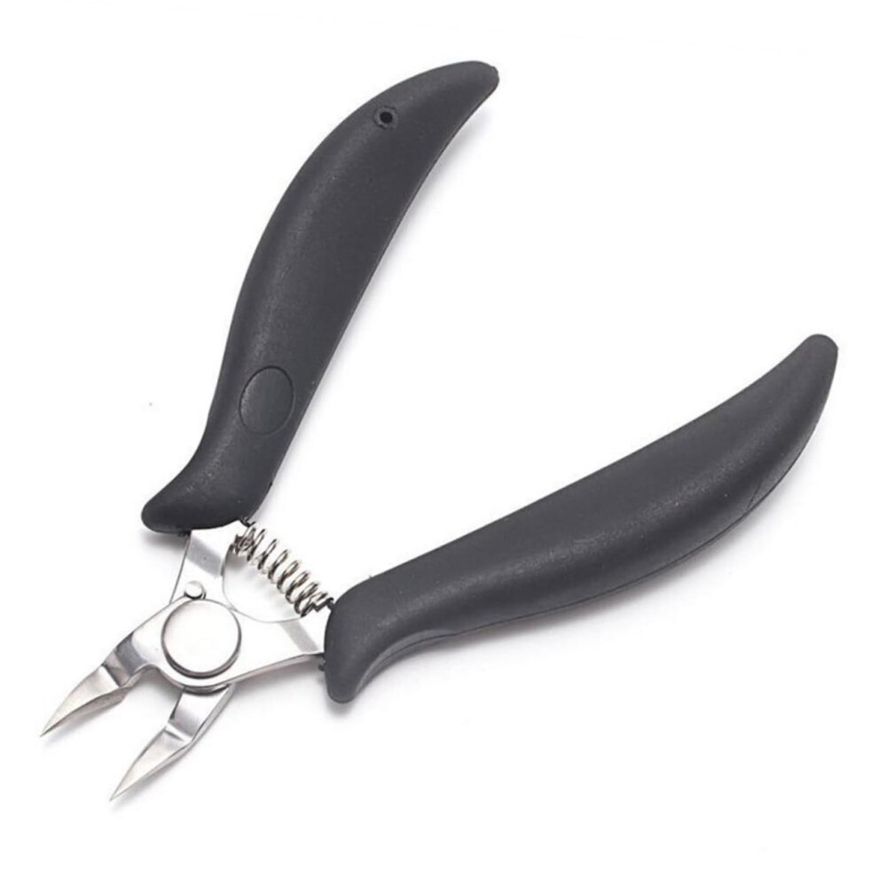 Stainless Steel Toenail Clipper with Ergonomic Grip, Curved Blades for Thick Ingrown Nails