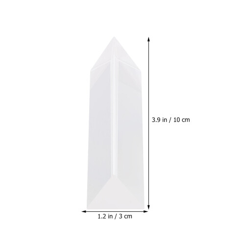 Teaching Triangular-Prism Assorted Color 1pcs 3.9x1.2x1in 1