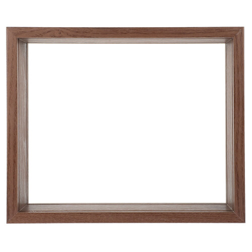 Brown Frame for Dried Flower Display with Acrylic Desktop Stand