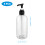 Raindrops Refillable Bottles Pump Bottles Clear Plastic 5set 2