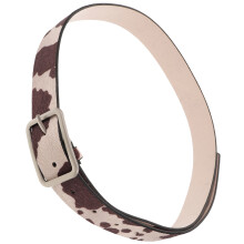 Cow Print Womens Western Belt Ideal For Casual And Party Wear