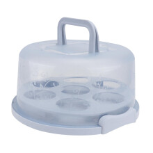 Cake Carrier with Handle for Cupcake and Dessert Storage, Freshness Preserving Food Grade Box