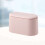 1Pc Pink Garbage Can Desktop Trash Bin Press Lid Small Space-Saving 8