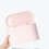 1Pc Pink Garbage Can Desktop Trash Bin Press Lid Small Space-Saving 3