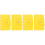 4 Pcs Nail Art Card Holder Rectangle Pu Storage Book 2