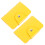 4 Pcs Nail Art Card Holder Rectangle Pu Storage Book 9