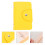 4 Pcs Nail Art Card Holder Rectangle Pu Storage Book 7