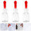 3Pièces Flacons Compacts En Verre Transparent Compte- 2