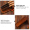 Solid Wood Knife Block with Removable Design for Organized Kitchen Storage and Easy Knife Access 2