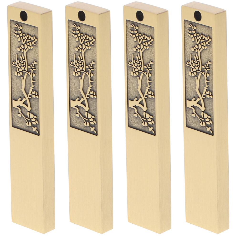 4Pcs Metal Usb Disk Protector Plum Blossom Design Zinc Alloy Usb Shell 3062623090742