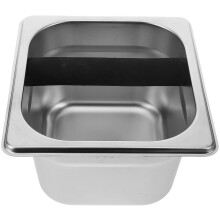 Coffee Dump Bucket Silver Stainless Steel 1pack