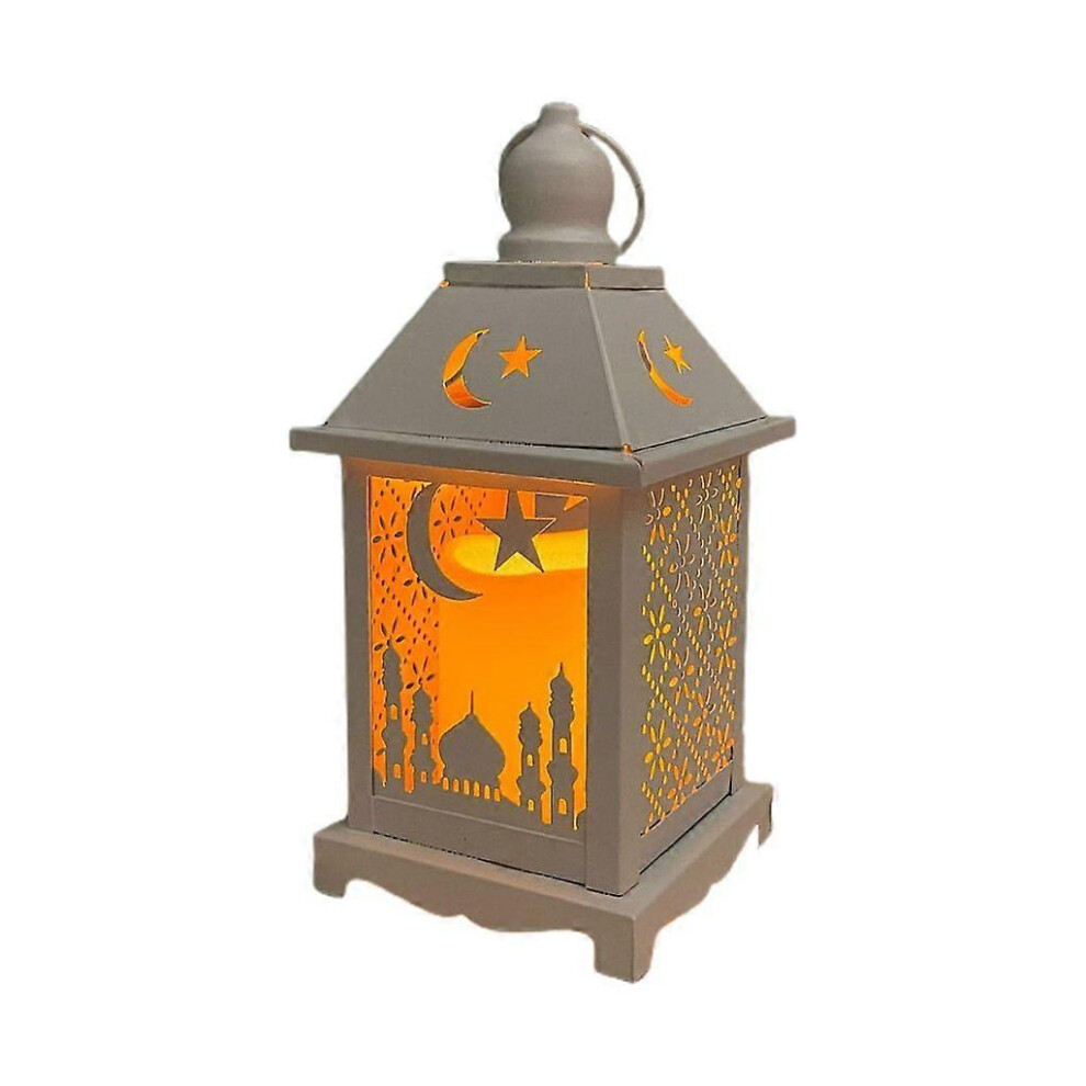 (As Show, 65D) Eid Mubarak Led Wind Lamp Ornament For Home Garden Balcony Party Supplies 3242242663392