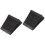 2Pcs Compact Rubber Wheel Chocks Heavy Duty Car Trailer Tire Blocks 6