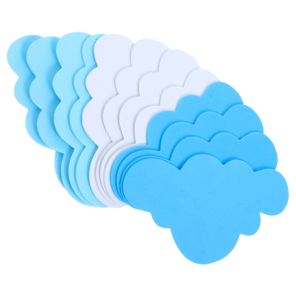 120 Pcs Cloud Wall Sticker Baby Toddler Hanging Decorations Clouds Iplusmile