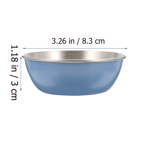 Table Decoration Dipping Bowls 201ss 2pcs 2