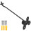1Set Metal Cymbal Arm Holder Black Drum Cymbal Display Replacement 8