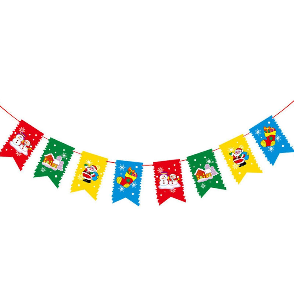 (As Show, 2) Merry Christmas For Banner Novelty Xmas Wall For Banner Decoration For Party Hom 3242242695317